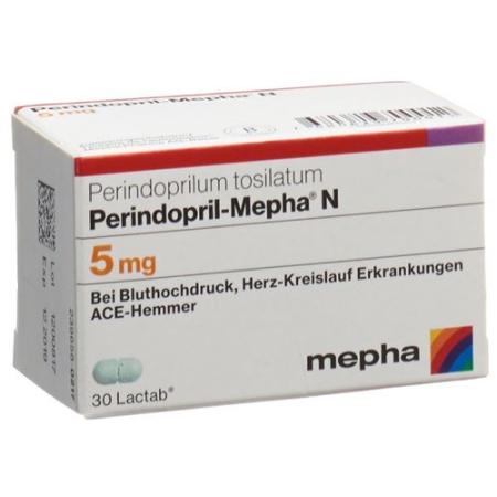 PERINDOPRIL MEPHA N LACTAB 5 MG DS 30 ST - PrimeCare Global