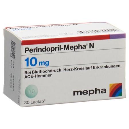 Perindopril-Mepha N Lactab 10 mg Ds 90 pcs - PrimeCare Global