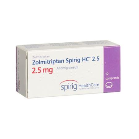 Zolmitriptan Spirig HC Tabl 2.5 mg 12 pcs - PrimeCare Global