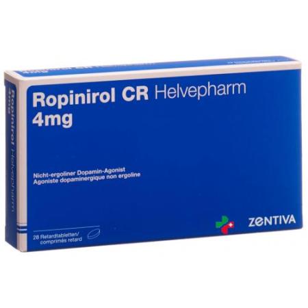 Ropinirol CR Helvepharm 4 mg 28 Depotabs - PrimeCare Global