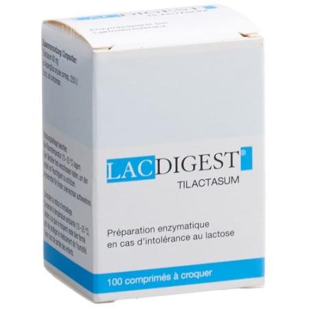 Lacdigest chewable tablets 100 pcs - PrimeCare Global