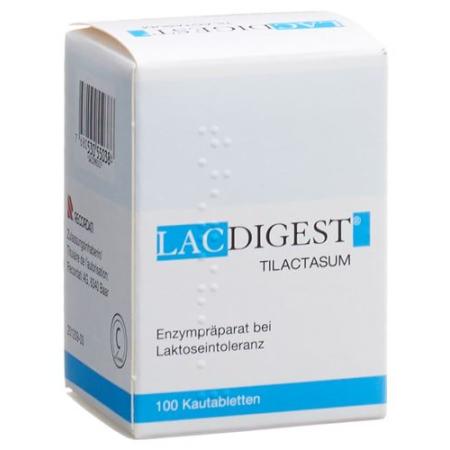 Lacdigest chewable tablets 100 pcs - PrimeCare Global