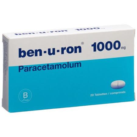 Ben-u-ron Tabl 1000 mg 20 pcs - PrimeCare Global