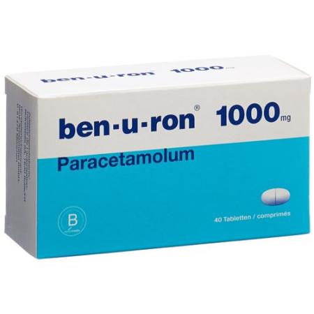 Ben-u-ron Tabl 1000 mg 40 pcs - PrimeCare Global