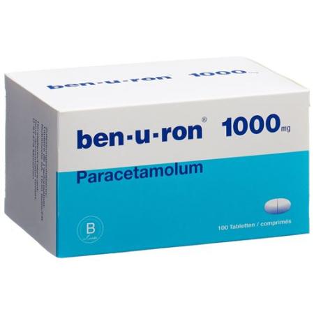 Ben-u-ron Tabl 1000 mg 100 pcs - PrimeCare Global