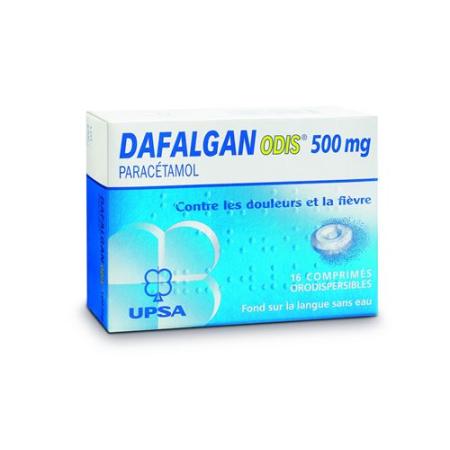 Dafalgan Odis Melting Tabl 500 mg Ds 16 pcs - PrimeCare Global