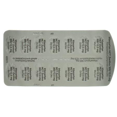 Irbesartan HCT Zentiva Filmtabl 300/12.5mg 98 pcs - PrimeCare Global