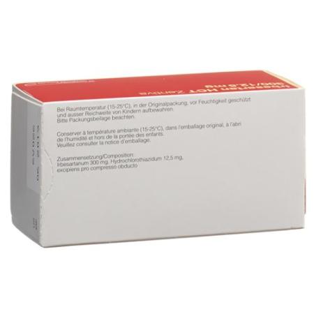 Irbesartan HCT Zentiva Filmtabl 300/12.5mg 98 pcs - PrimeCare Global