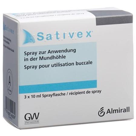 Sativex L&ouml;s for use in the oral cavity 3 Spr 10 ml - PrimeCare Global