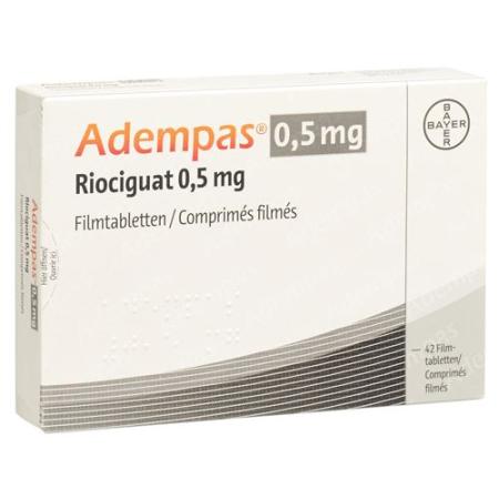 Adempas Filmtablet 0.5 mg 42 pcs - PrimeCare Global