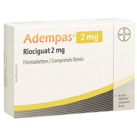 Adempas film tablets 2 mg 84 pcs - PrimeCare Global