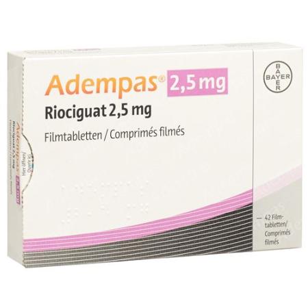 Adempas Filmtablet 2.5 mg 42 pcs - PrimeCare Global