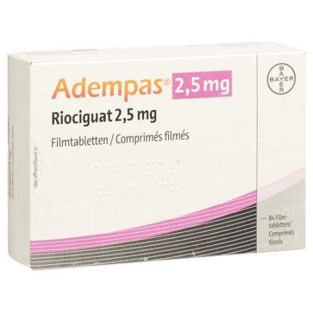 Adempas Filmtablet 2.5 mg 84 pcs - PrimeCare Global