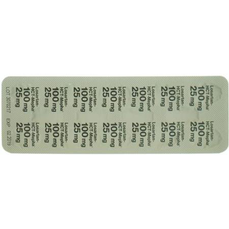 Losartan-HCT-Mepha Lactab 100/25mg 28 pcs - PrimeCare Global