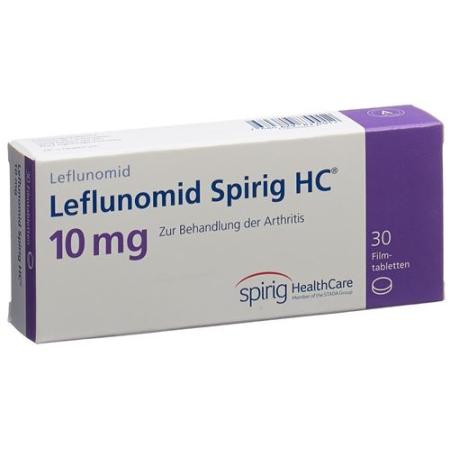 Leflunomide Spirig HC Filmtabl 10 mg 30 pcs - PrimeCare Global