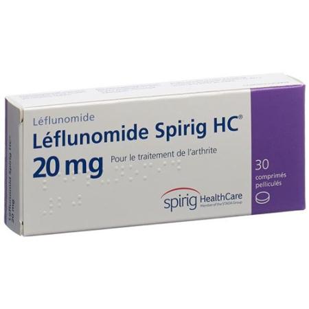 Leflunomide Spirig HC Filmtabl 20 mg 100 pcs - PrimeCare Global