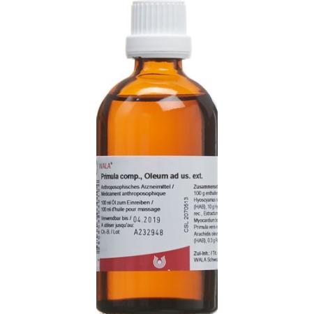 Wala Primula comp. Oleum ad us. external bottle 100 ml - PrimeCare Global