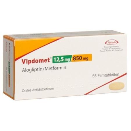 Vipdomet Filmtablet 12.5/850 mg 112 pcs - PrimeCare Global