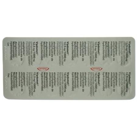Vipdomet Filmtablet 12.5/1000 mg 56 pcs - PrimeCare Global