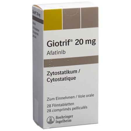 Giotrif film tabl 20 mg 28 pcs - PrimeCare Global