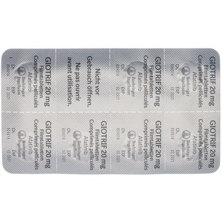 Giotrif film tabl 20 mg 28 pcs - PrimeCare Global