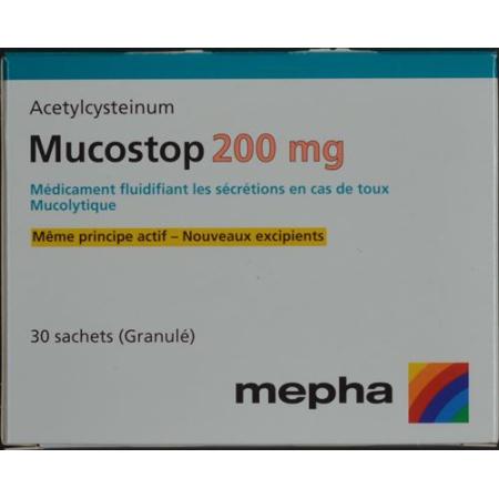 Mucostop Gran 200 mg 30 pcs - PrimeCare Global