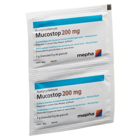 Mucostop Gran 200 mg 30 pcs - PrimeCare Global