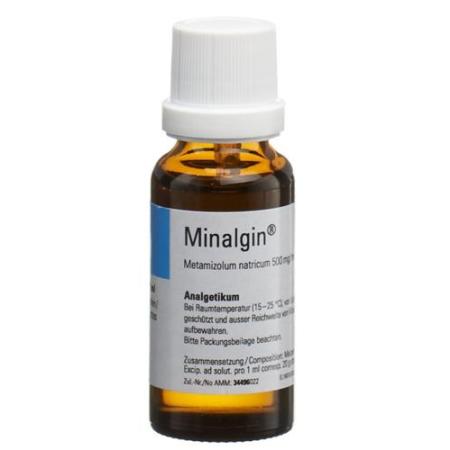 Minalgin 0.5 g/ml 20 ml Tropfen - PrimeCare Global