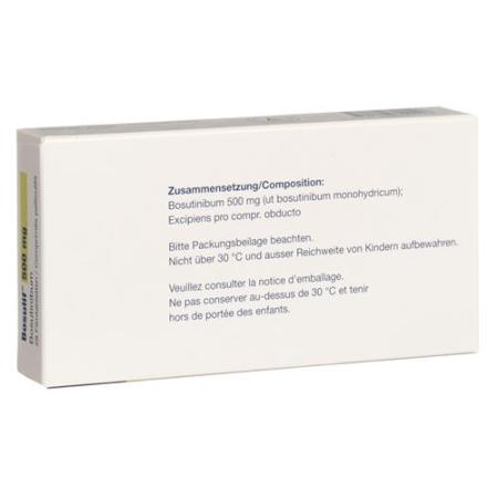 Bosulif Filmtablet 500 mg 28 pcs - PrimeCare Global