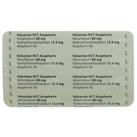 Valsartan HCT Axapharm film tablets 80/12.5 28 pcs - PrimeCare Global