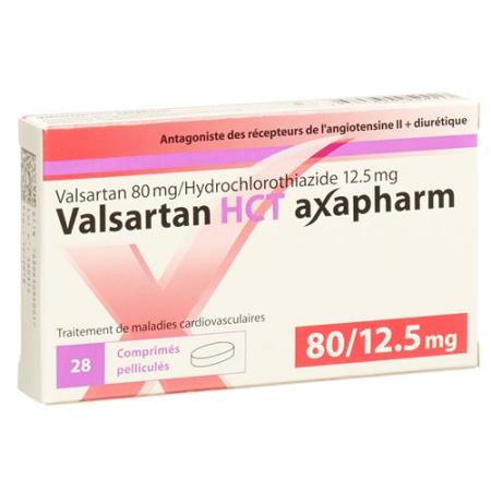 Valsartan HCT Axapharm film tablets 80/12.5 28 pcs - PrimeCare Global