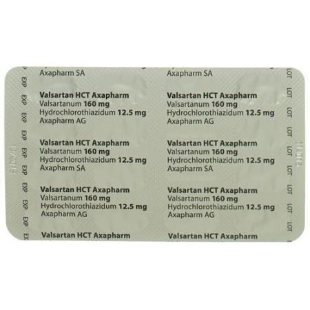 Valsartan HCT Axapharm film tablets 160/12.5 98 pcs - PrimeCare Global