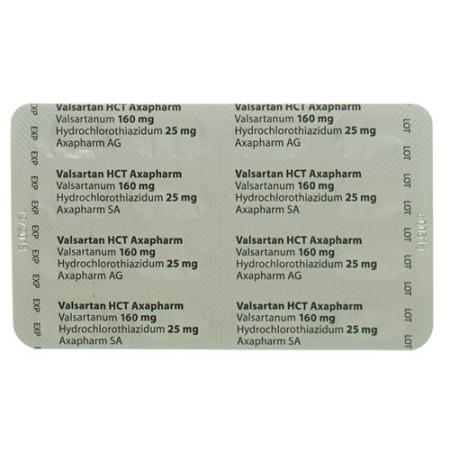 Valsartan HCT Axapharm film tablets 160/25 28 pcs - PrimeCare Global