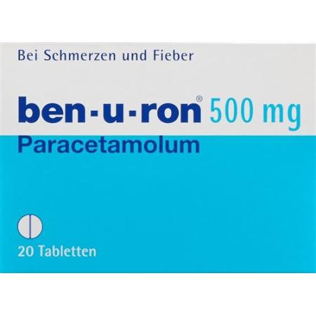 Ben-u-ron Tabl 500 mg 100 pcs - PrimeCare Global