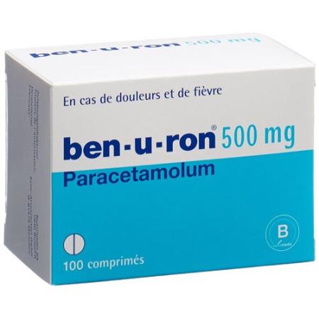 Ben-u-ron Tabl 500 mg 100 pcs - PrimeCare Global