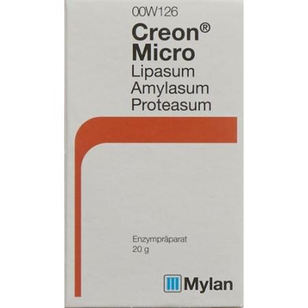 Creon micro micropellets glass bottle 20 g - PrimeCare Global