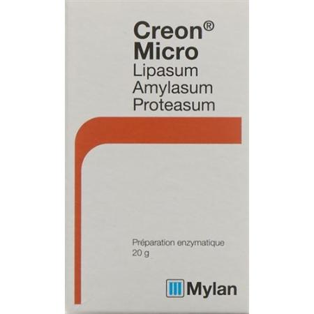 Creon micro micropellets glass bottle 20 g - PrimeCare Global