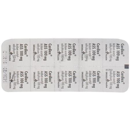 Cardiax ASS Filmtablet 100 mg 60 pcs - PrimeCare Global