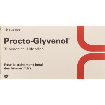 Procto-Glyvenol 400 mg 10 suppositories - PrimeCare Global