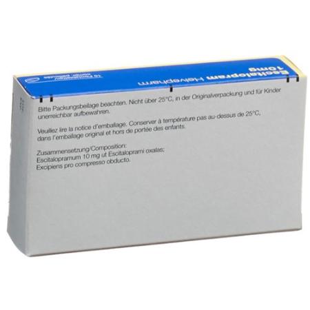 Escitalopram Helvepharm Filmtabl 10 mg 10 pcs - PrimeCare Global