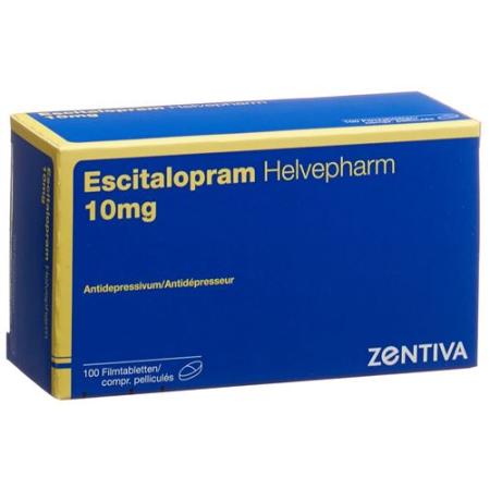 Escitalopram Helvepharm Filmtabl 10 mg 100 pcs - PrimeCare Global