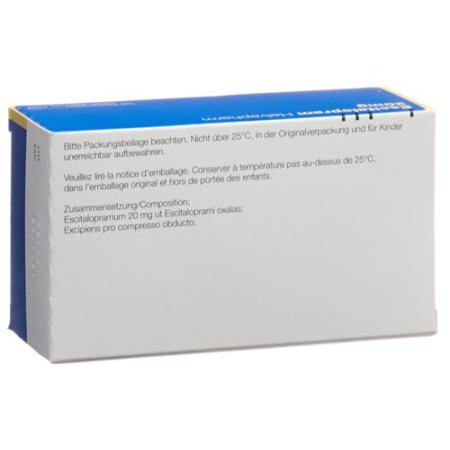 Escitalopram Helvepharm Filmtabl 20 mg 100 pcs - PrimeCare Global