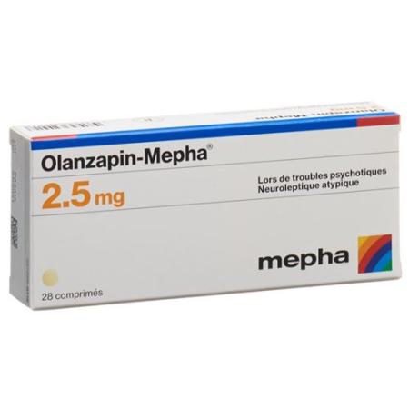 Olanzapin-Mepha Tabl 2.5 mg 98 pcs - PrimeCare Global