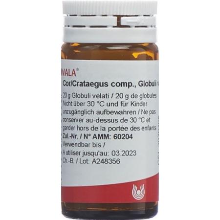 Wala Cor/Crataegus comp. Glob bottle 20 g - PrimeCare Global