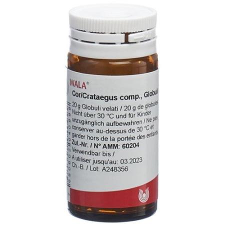 Wala Cor/Crataegus comp. Glob bottle 20 g - PrimeCare Global