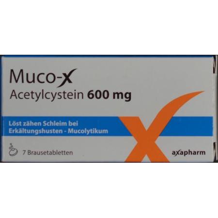 Muco-X effervescent tablet 600 mg 7 pcs - PrimeCare Global