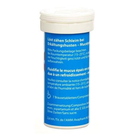Muco-X effervescent tablet 600 mg 7 pcs - PrimeCare Global
