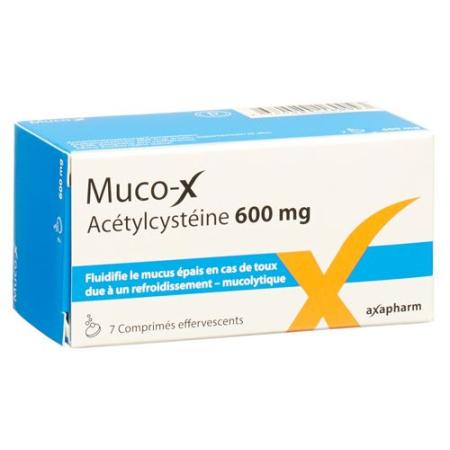 Muco-X effervescent tablet 600 mg 7 pcs - PrimeCare Global