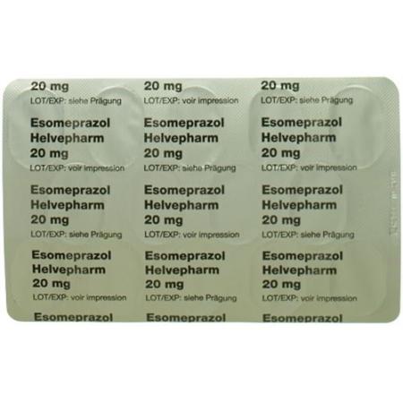 Esomeprazol Helvepharm Capsules 20 mg 28 pcs - PrimeCare Global