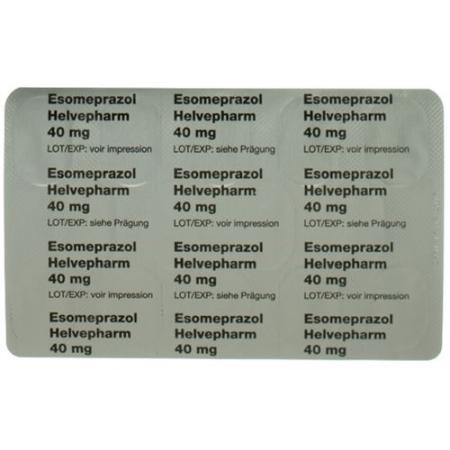 Esomeprazol Helvepharm Kaps 40 mg 98 pcs - PrimeCare Global